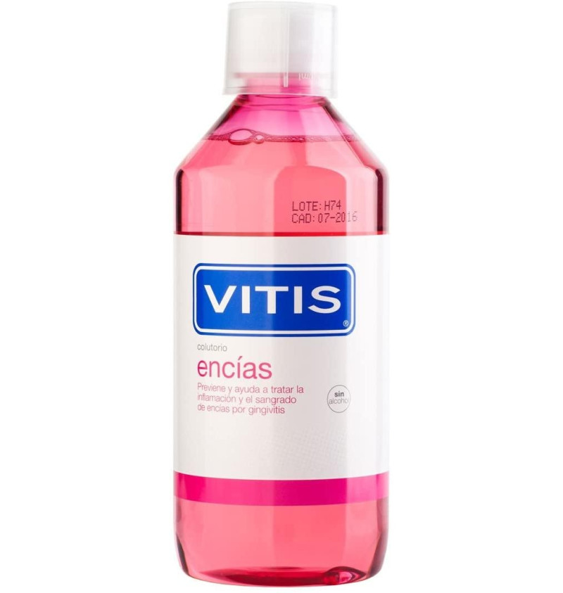 Vitis Encias Colutorio Bucal (1 Envase 500 ml) - Dentaid