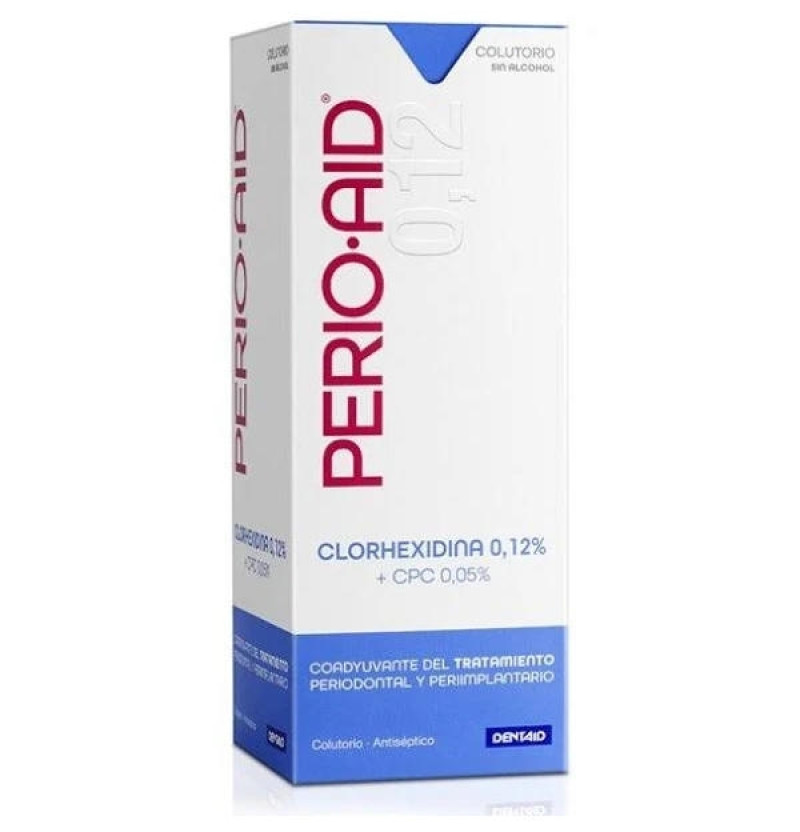 Perio Aid 0.12 Tratamiento Colutorio (1 Envase 500 ml) - Dentaid