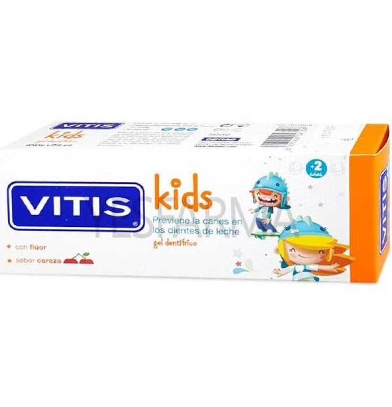 Vitis Kids Gel Dentifrico (1 Envase 50 ml) - Dentaid