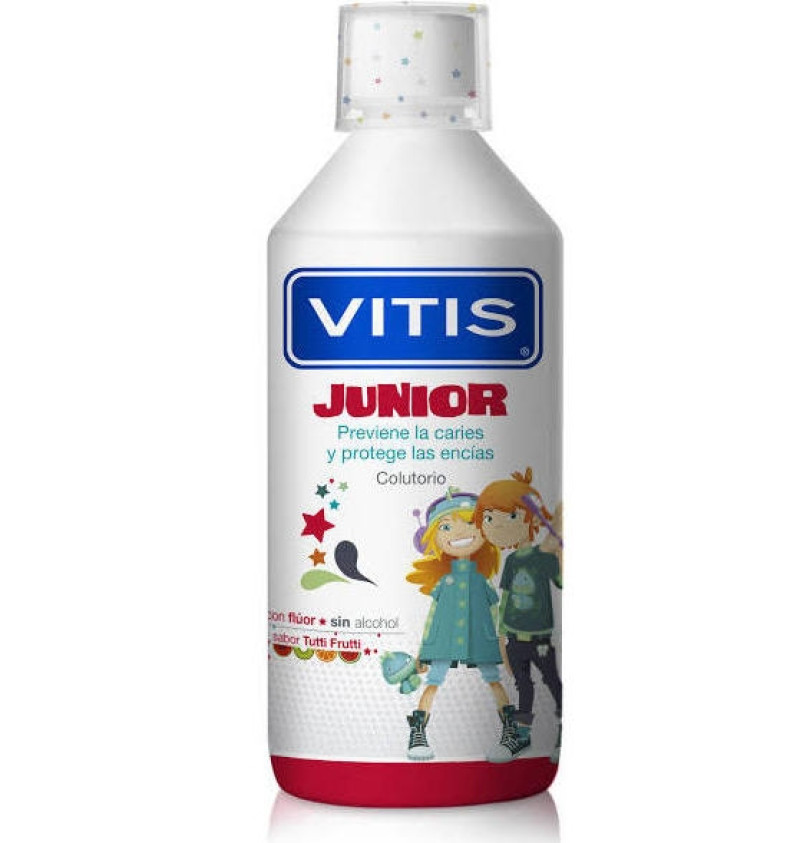 Vitis Junior Colutorio (1 Envase 500 ml) - Dentaid