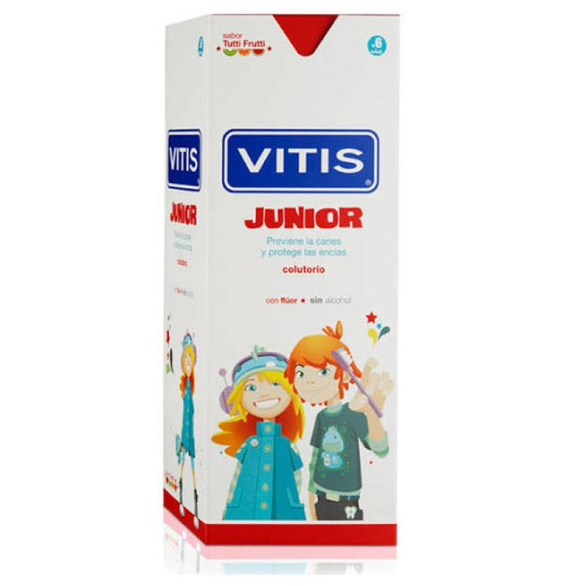 Vitis Junior Colutorio (1 Envase 500 ml) - Dentaid