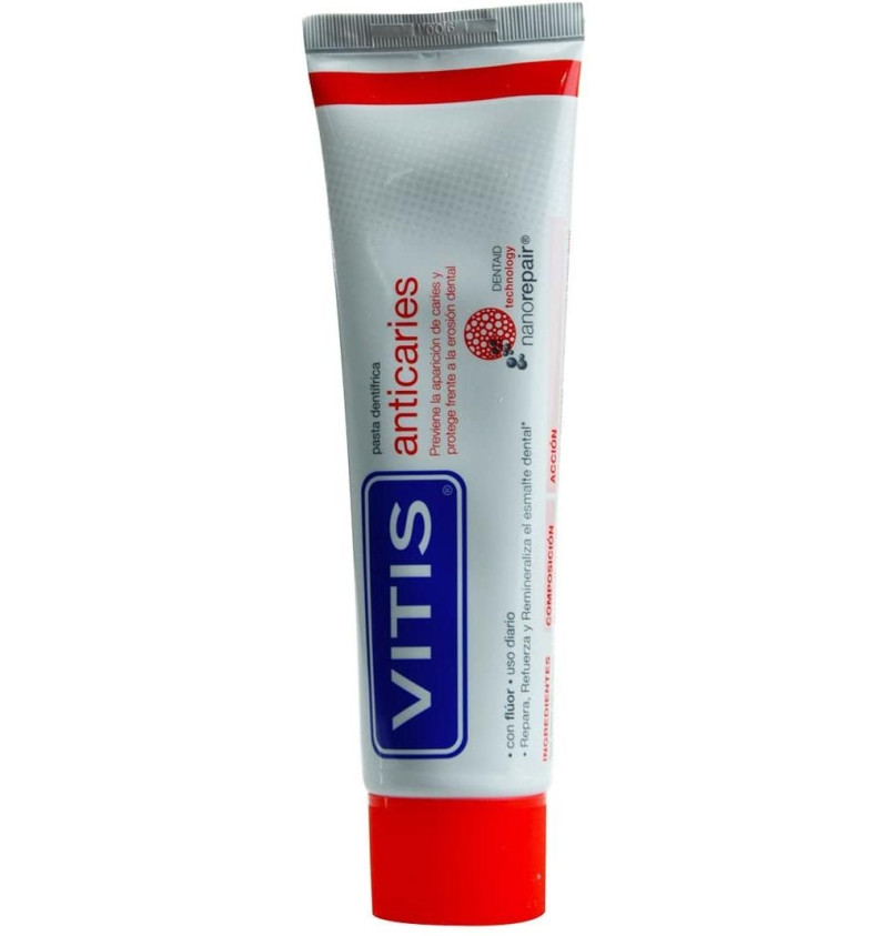 Vitis Anticaries Pasta Dentifrica (1 Envase 100 ml) - Dentaid