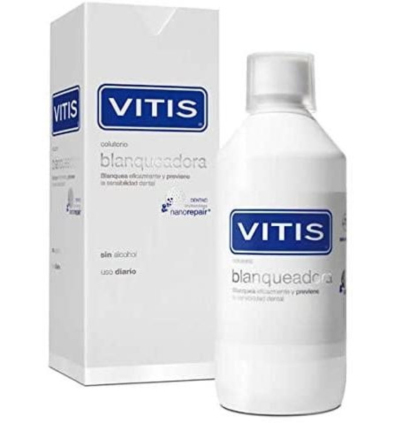 Vitis Blanqueadora Colutorio (1 Envase 500 ml) - Dentaid