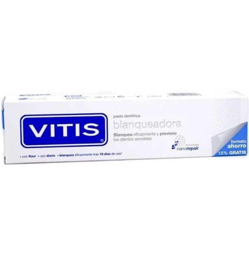 Vitis Blanqueadora Pasta Dentifrica (1 Envase 150 ml) - Dentaid