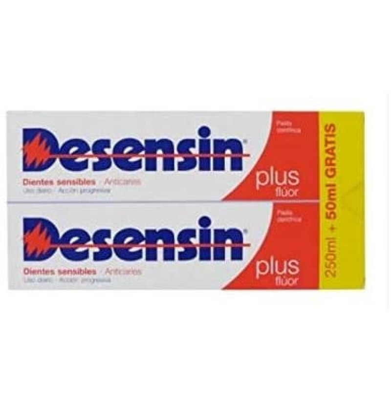 Desensin Plus Pack Pasta Dental (2 Envases 150 ml) - Dentaid