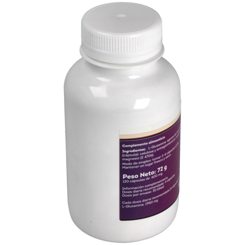 L - Glutamina 600mg 120cáps - Sotya