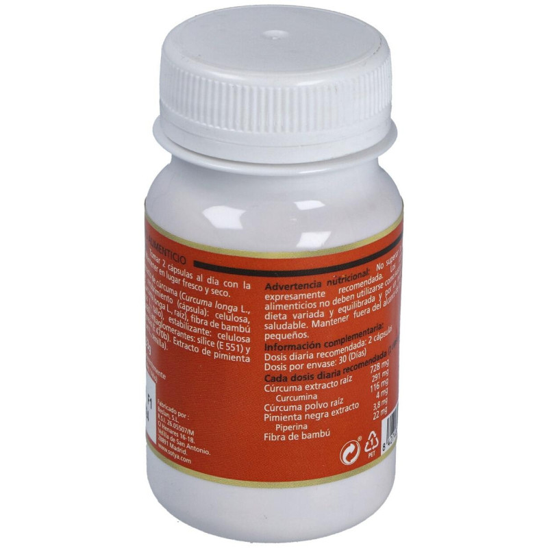 Curcumin Plus 60 Cápsulas 550mg - Sotya