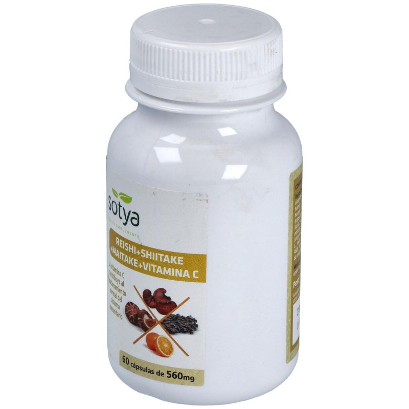 Reishi Maitake y Shiitake 60cáps - Sotya