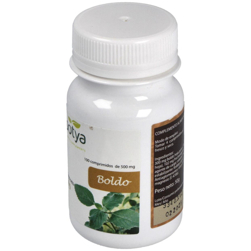 Boldo 500mg 100comp - Sotya