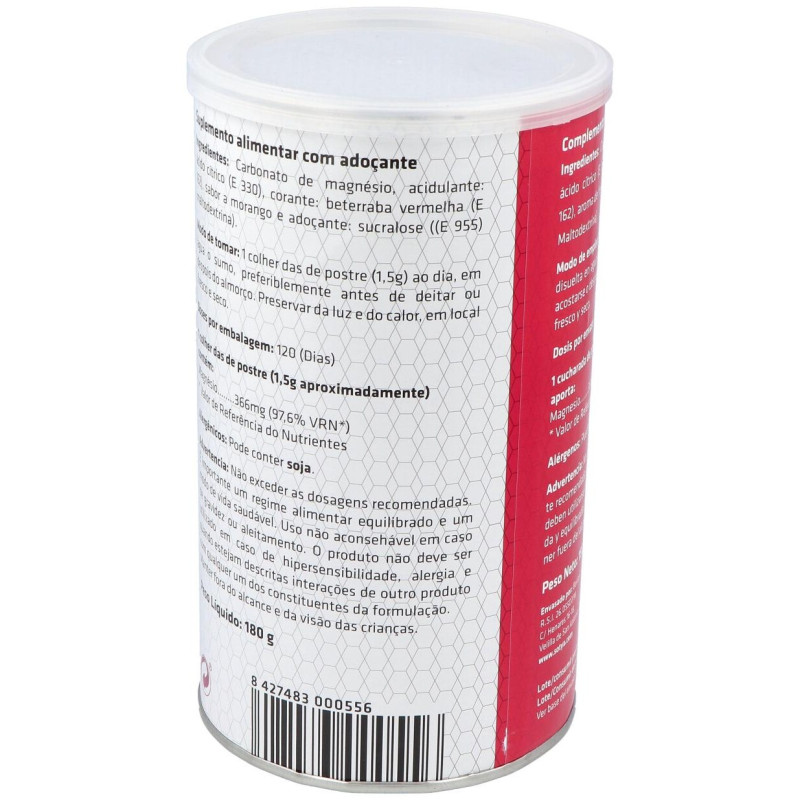 Carbonato de Magnesio Fresa Bote 180gr - Sotya