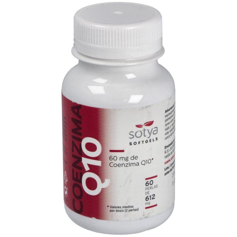 Coenzima Q10 de 60mg Perlas 60u - Sotya