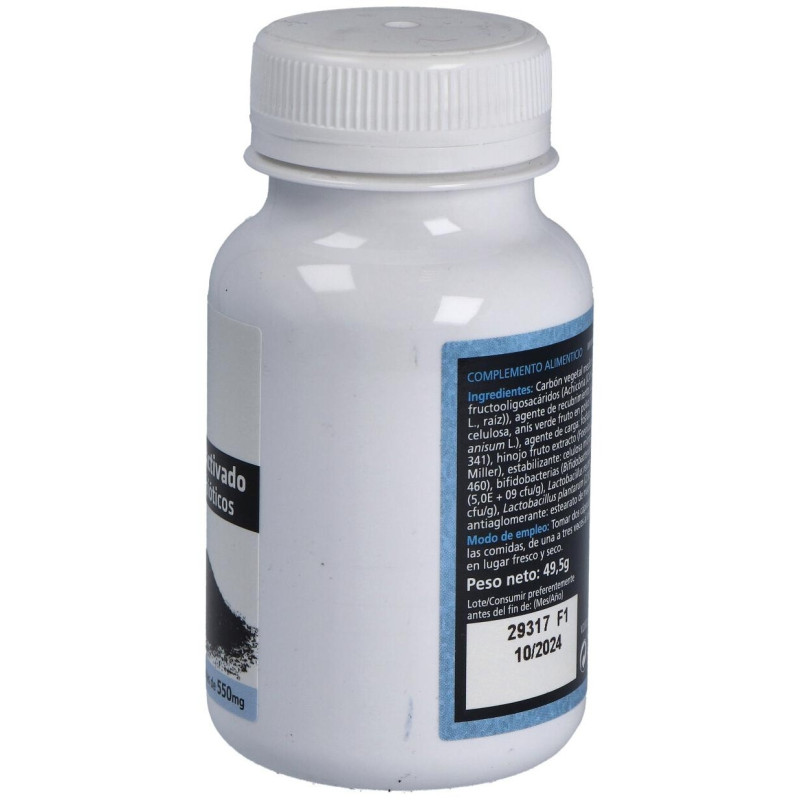 Carbón Activado con Probióticos 90caps - Sotya