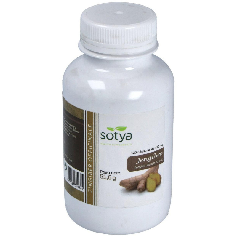 Jengibre 430mg 120caps - Sotya