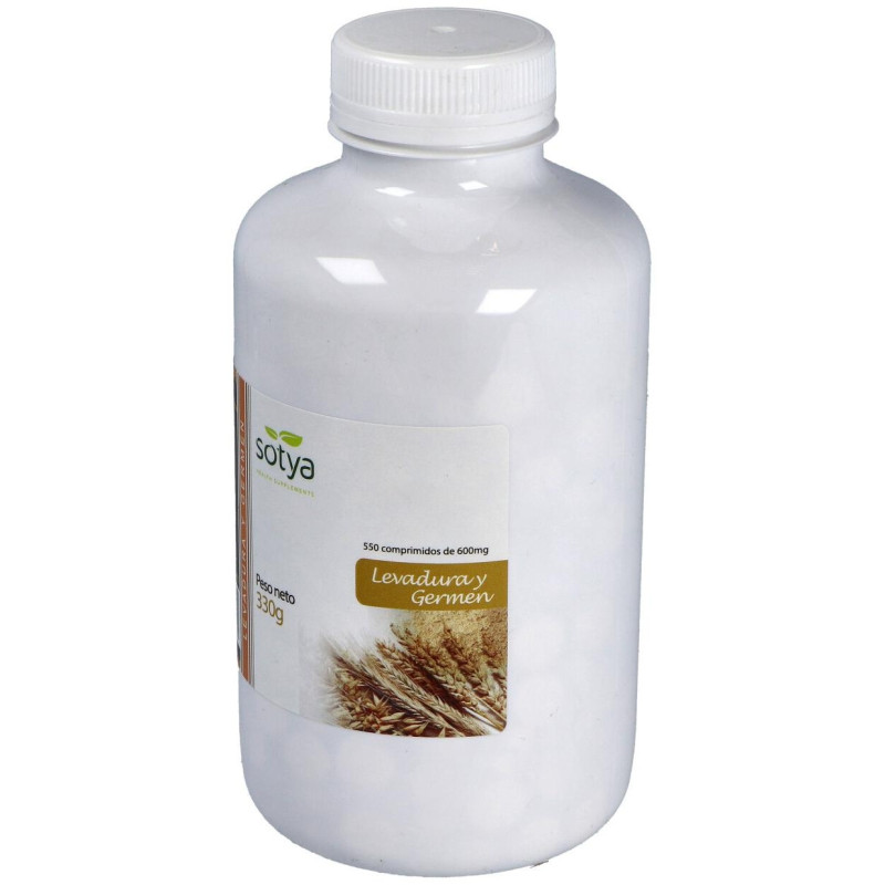 Levadura de Cerveza + Germen de Trigo 550comp - Sotya