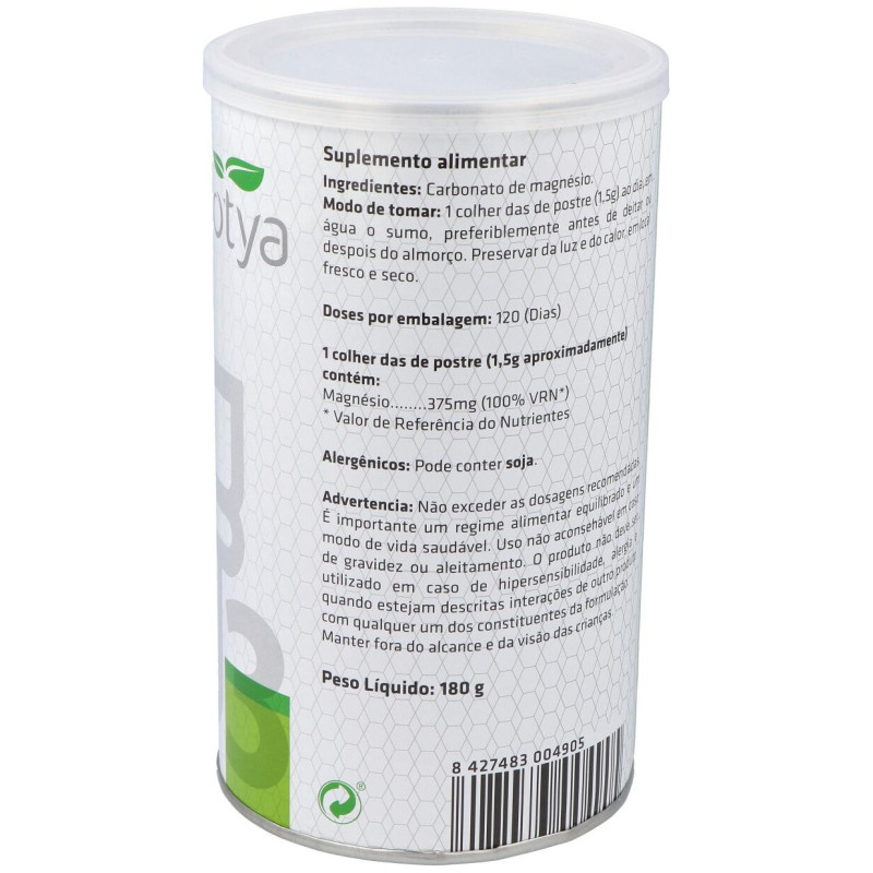 Carbonato de Magnesio Bote 180g - Sotya