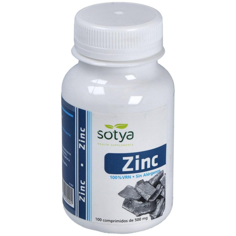 Zinc 50% Cdr 500mg 100comp - Sotya