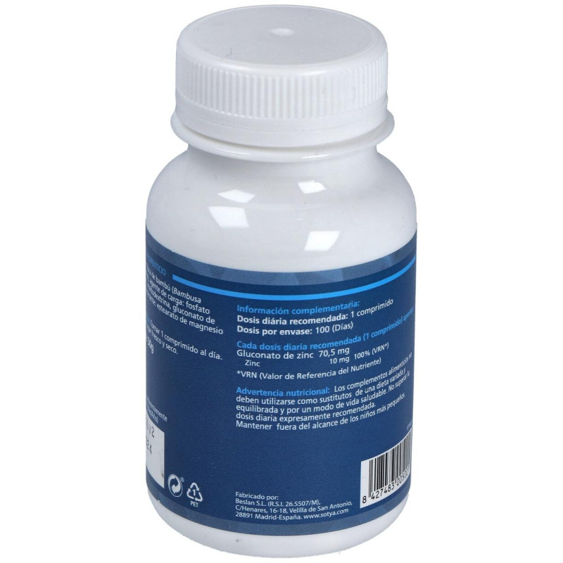 Zinc 50% Cdr 500mg 100comp - Sotya