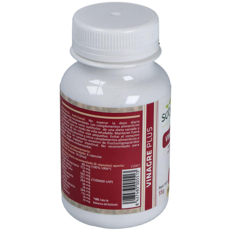 Vinagre Plus 550mg 100cáps - Sotya