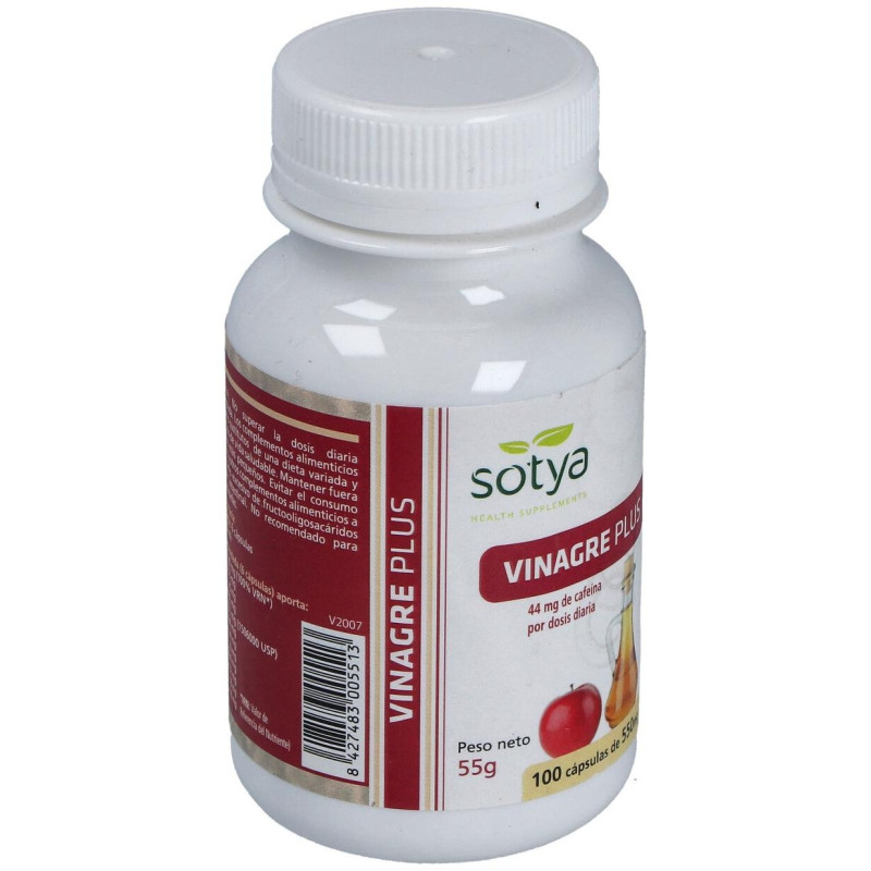 Vinagre Plus 550mg 100cáps - Sotya