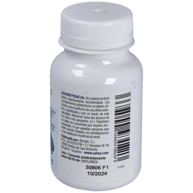 Melatonina Complex 550 mg 60 Cápsulas - Sotya