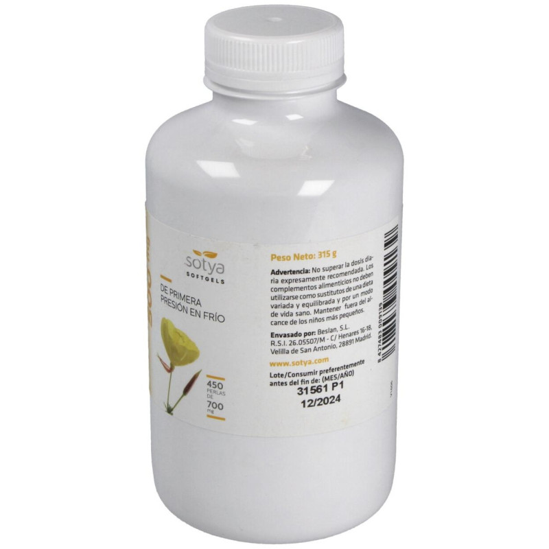 Onagra 700mg 450perlas - Sotya