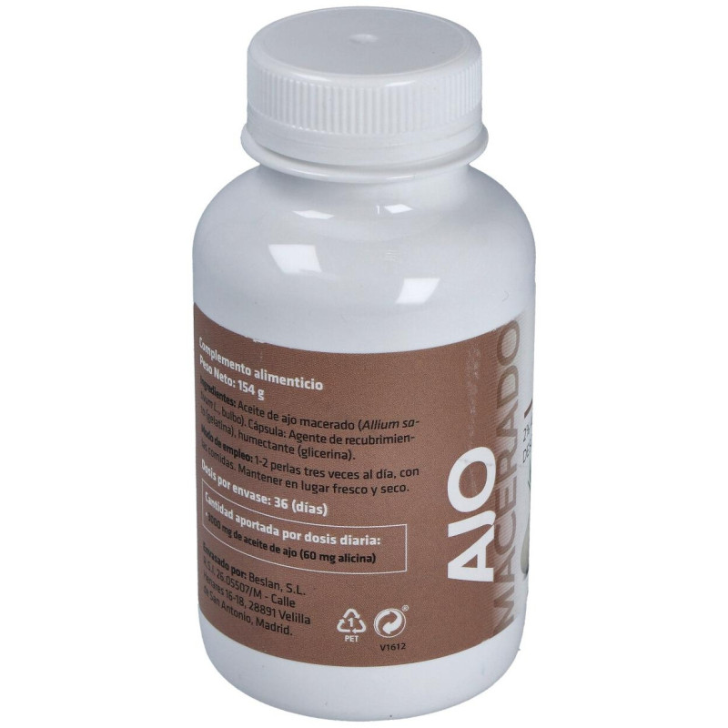 Ajo Macerado 500mg 220 Perlas - Sotya