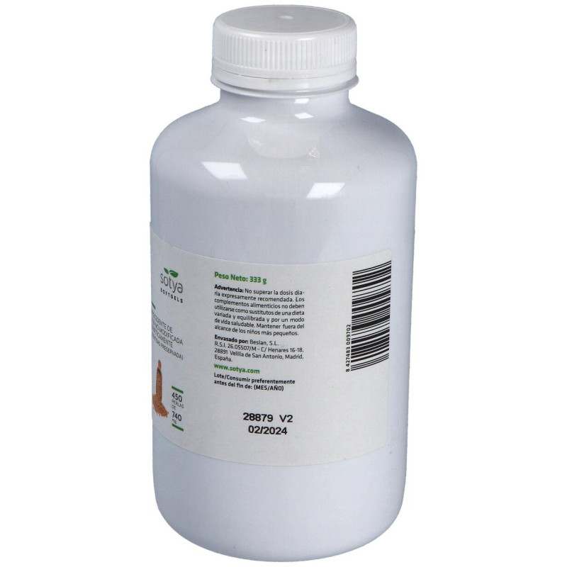 Sotya Lecitina De Soja 500Mg 450 Perlas