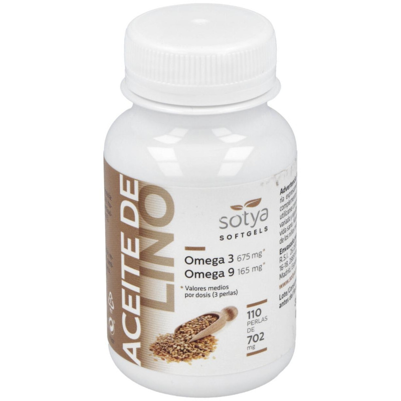 Aceite de Lino 110 Perlas - Sotya