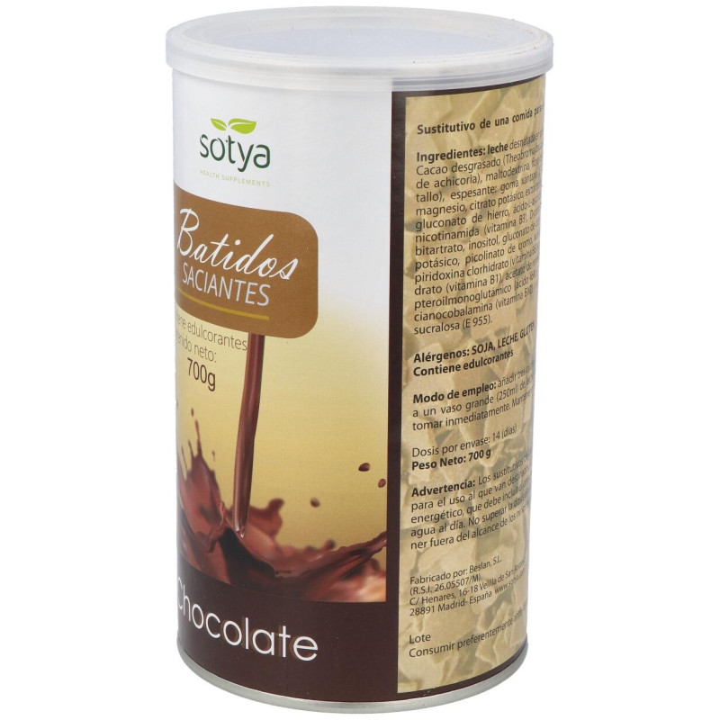 Batido Saciante Chocolate 700Gr.
