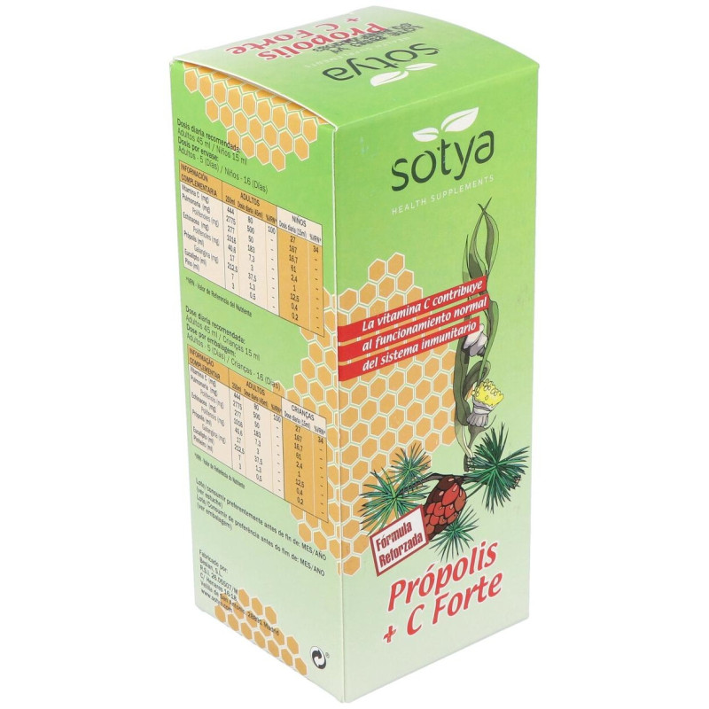 Propoleo + Vit.c Forte Jarabe 250ml - Sotya