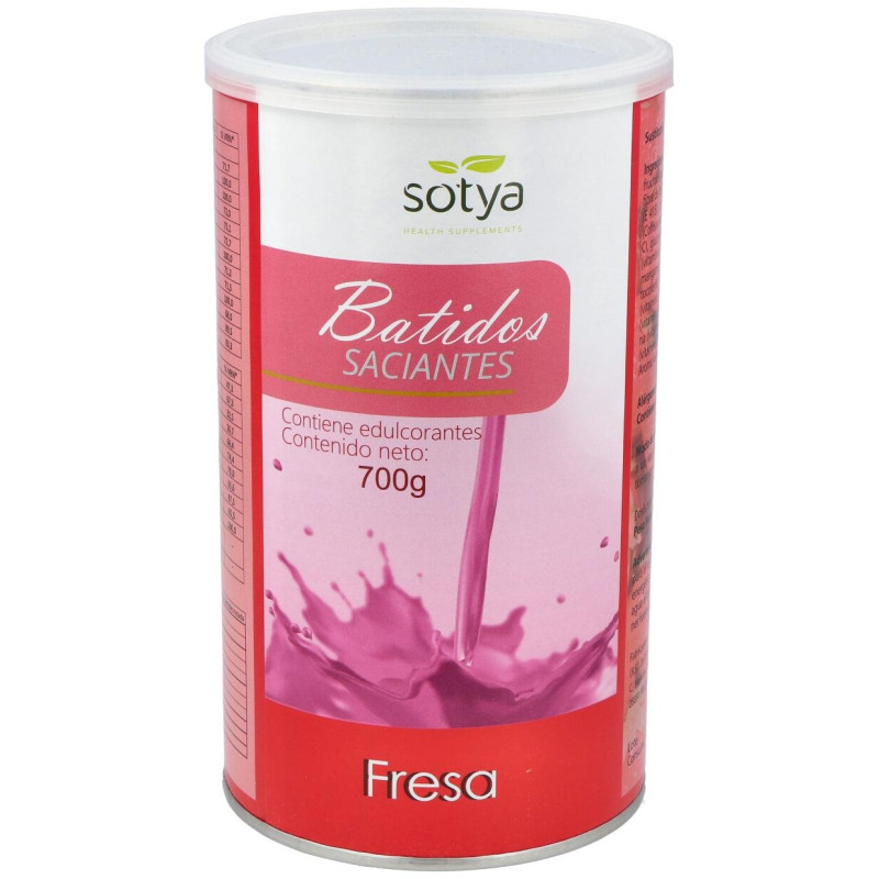 Batido Saciante Fresa 700gr - Sotya