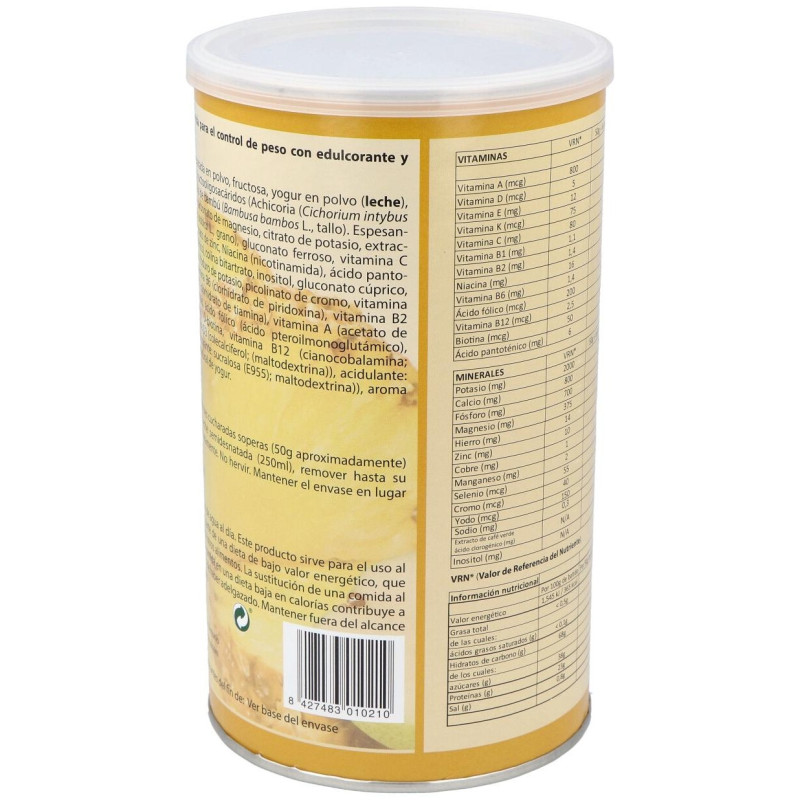 Batido Saciante de Yogur Piña 700g - Sotya