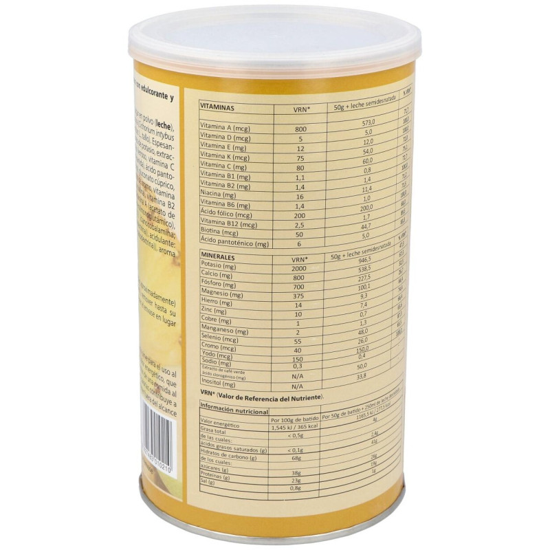 Batido Saciante de Yogur Piña 700g - Sotya