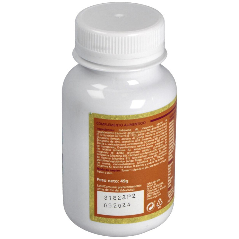 Multivitamínico y Mineral 60 Cápsulas de 820 mg - Sotya
