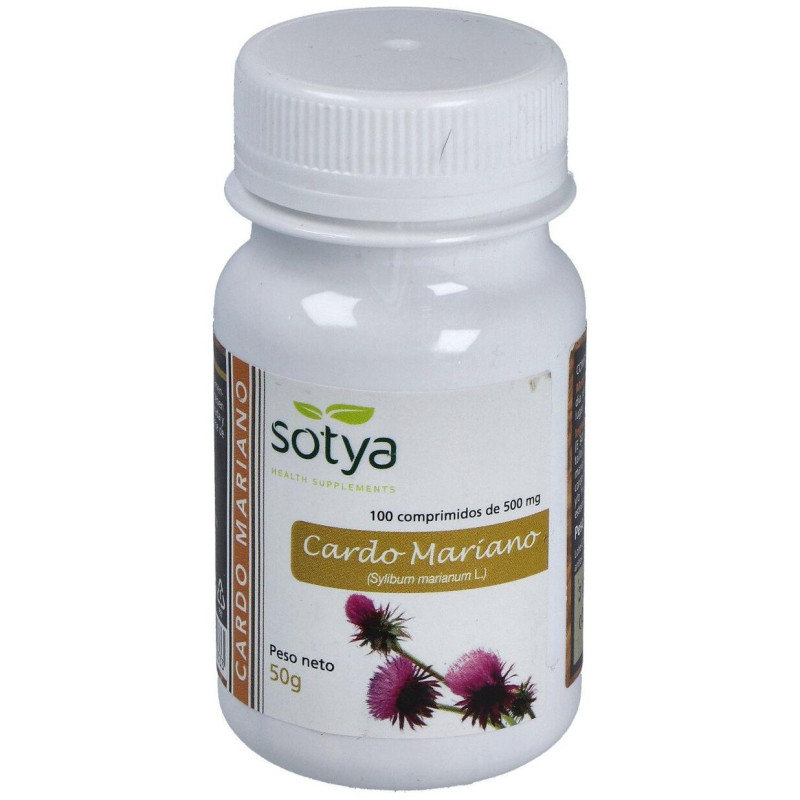 Cardo Mariano 500mg 100comp - Sotya
