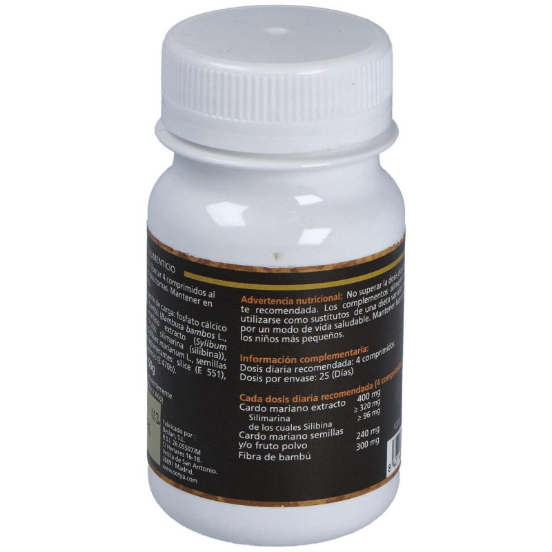 Cardo Mariano 500mg 100comp - Sotya