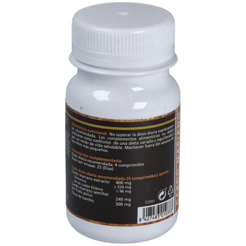 Cardo Mariano 500mg 100comp - Sotya
