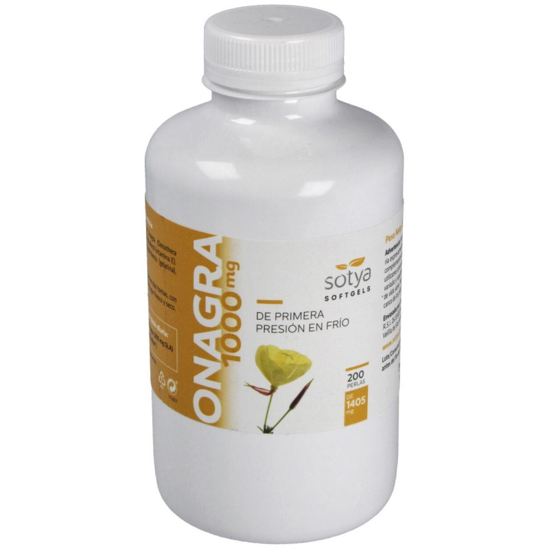 Onagra 1000mg 200 Perlas - Sotya