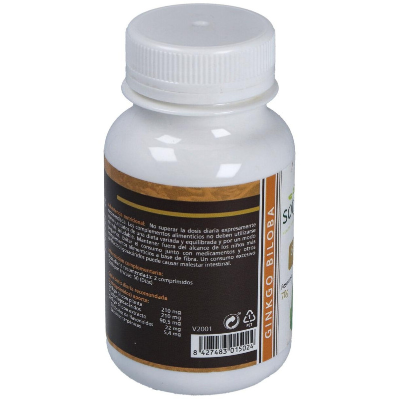 Ginko Biloba 700 mg Sotya 100 Comprimidos - Sotya