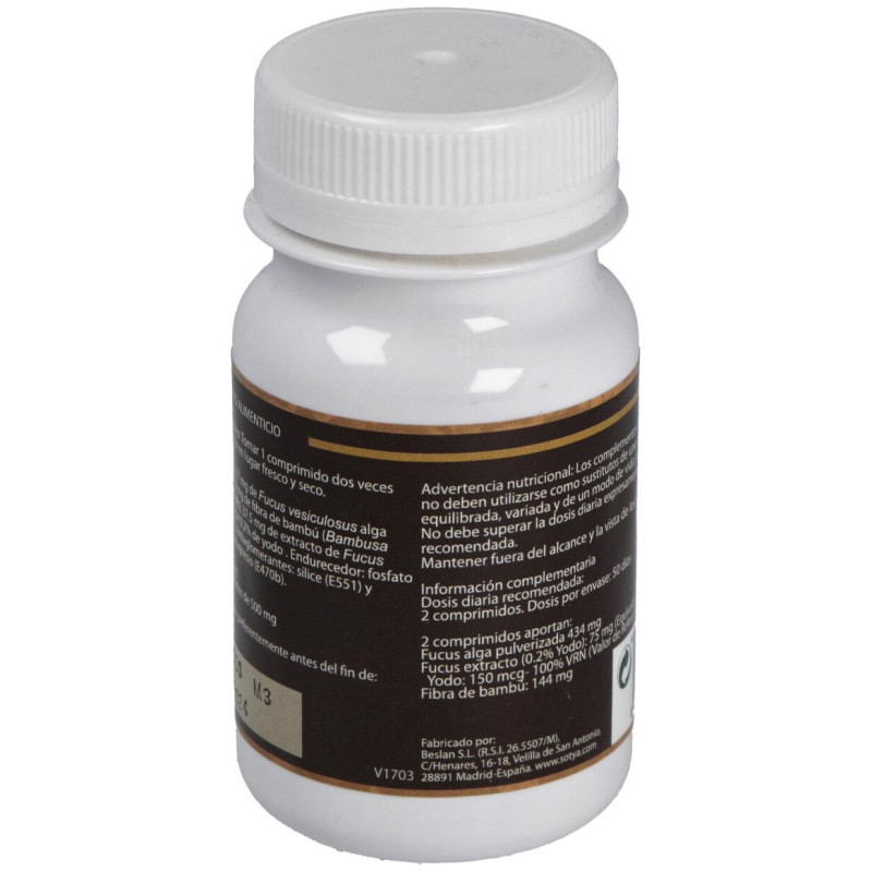 Fucus 500mg 100comp - Sotya