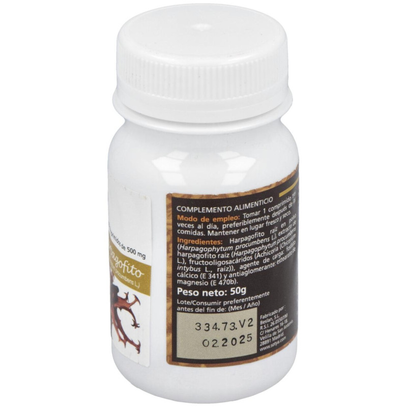Harpagofito 500mg 100comp - Sotya