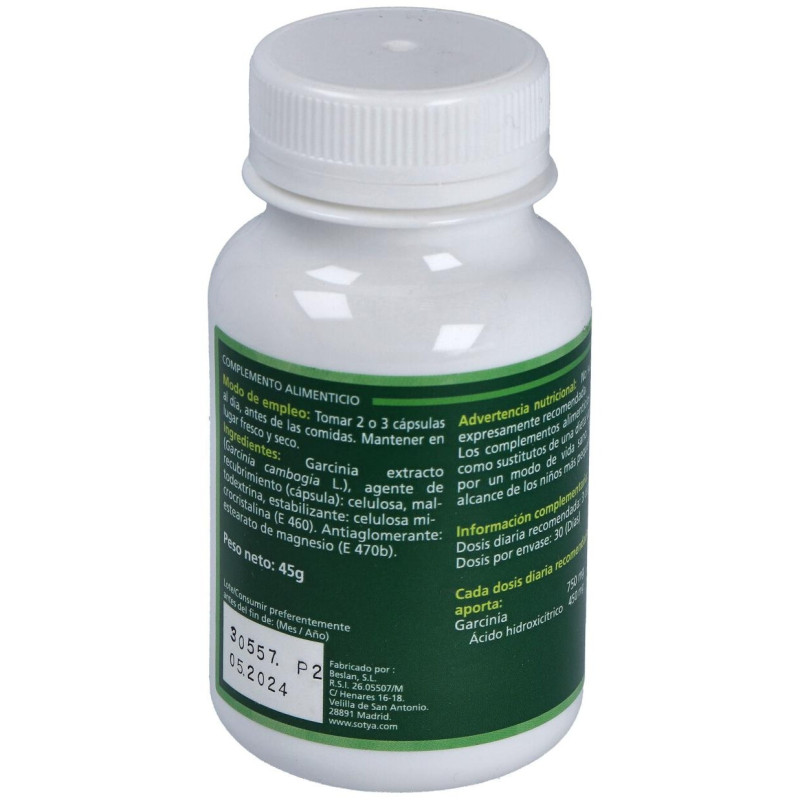 Garcinia Cambogia 500mg 90cáps - Sotya
