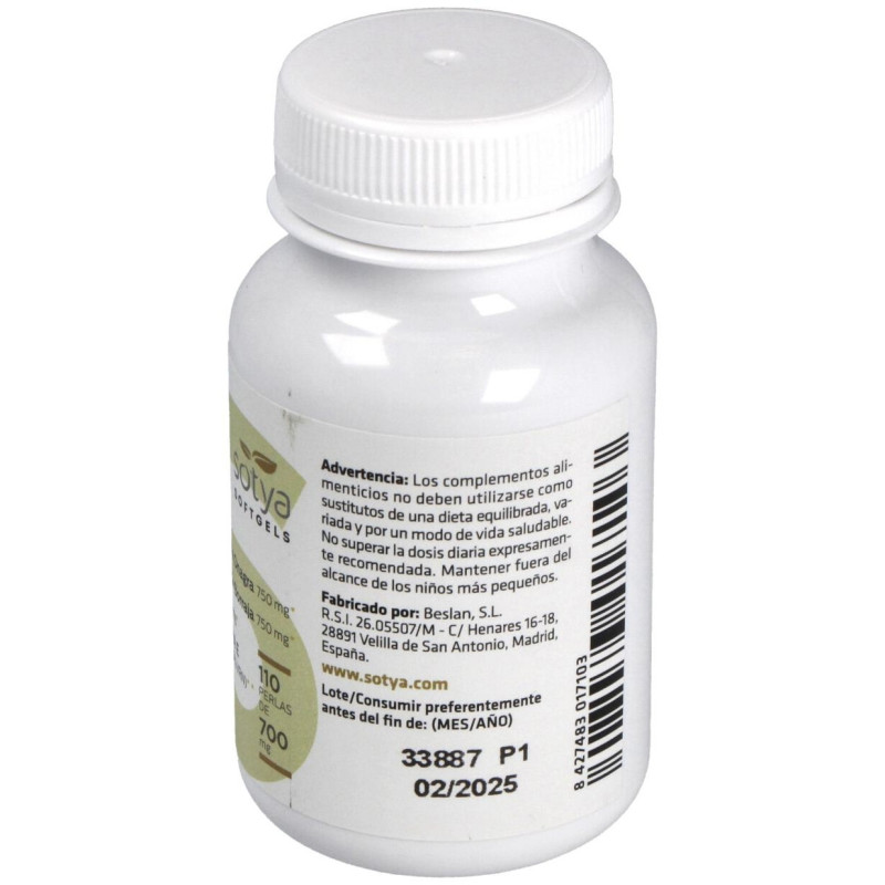Onagra y Borraja 700mg 110 Perlas - Sotya