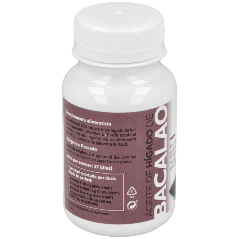 Hígado de Bacalao 700mg 110 Perlas - Sotya