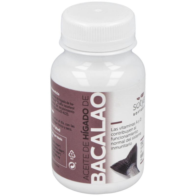 Hígado de Bacalao 700mg 110 Perlas - Sotya