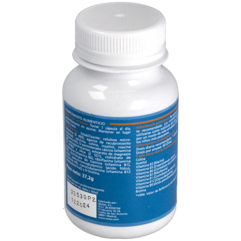 Complejo B al Día 600mg 60cáps - Sotya