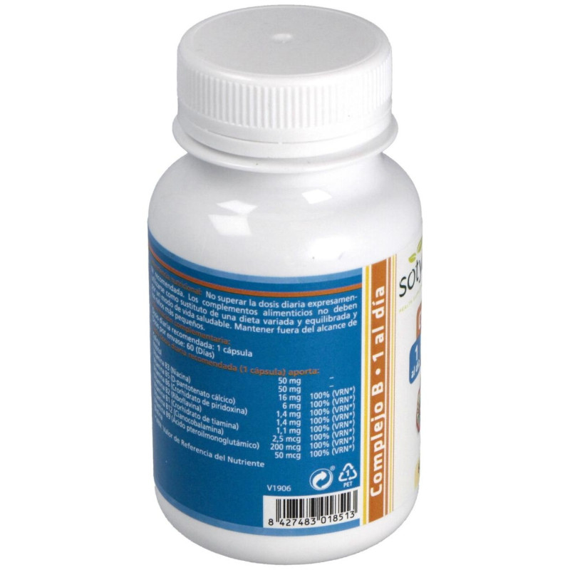 Complejo B al Día 600mg 60cáps - Sotya