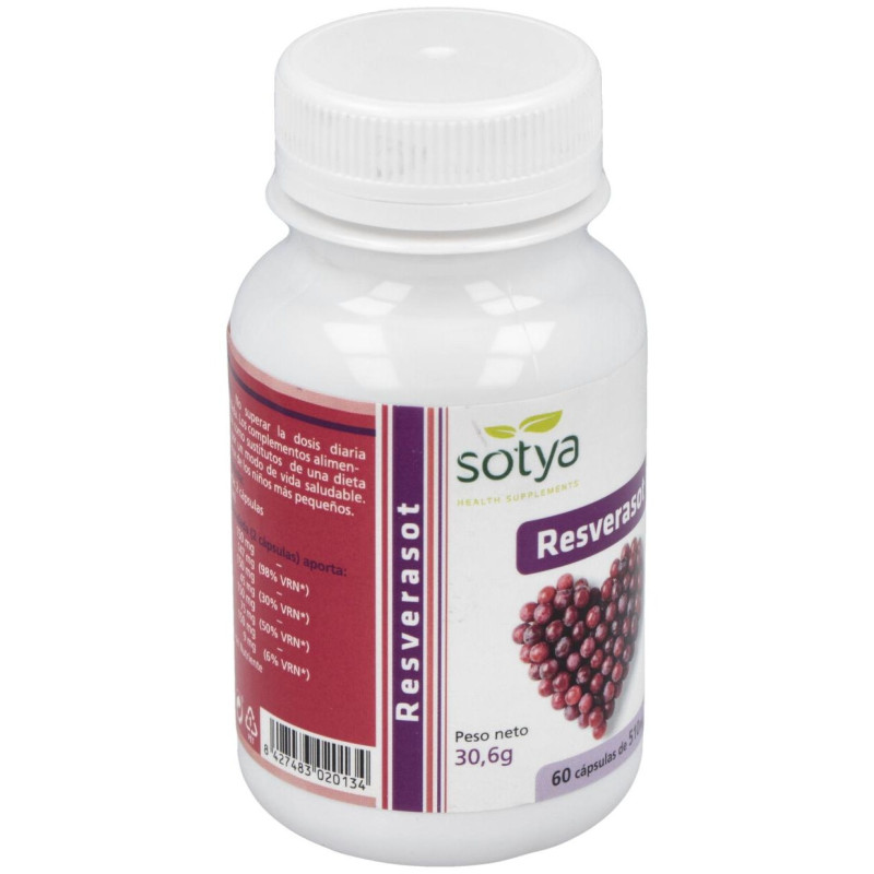 Resverasot 510mg 60cáps - Sotya