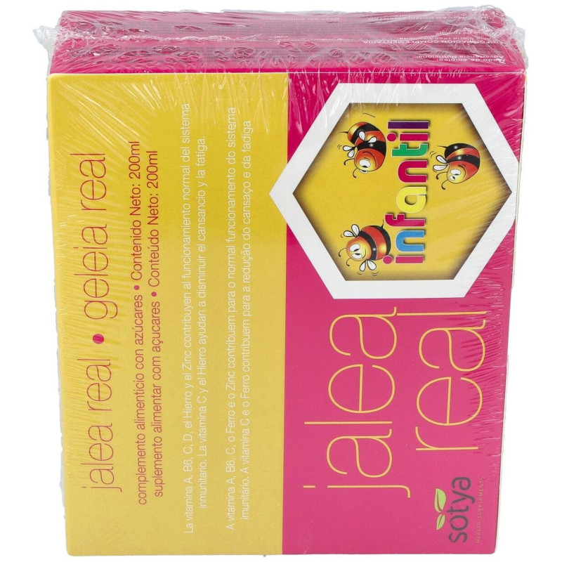 Jalea Real Infantil con Vitaminas 20 Viales - Sotya