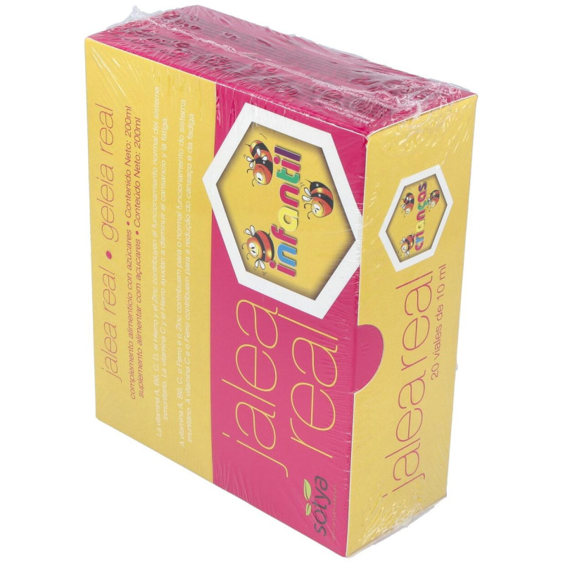Jalea Real Infantil con Vitaminas 20 Viales - Sotya